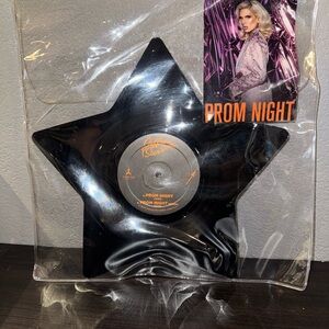 Jeffree Star Black Star-Shaped Vinyl Record